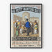 Vintage-Poster Boulevard Beaumarchais im Kleinen blauen Mantel