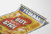 Vintage-Poster Boy Meets Girl - Retro-Kinodekoration für die Wand