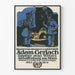 Vintage-Poster der Branntwein-Brennerei Adam Gerlach Aschaffenburg