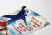 Vintage-Britischer Propagandaposter mit Matrosen und Slogan