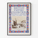 Britisches Empire-Ausstellung Wembley 1924 Wanddekoration Vintage-Poster