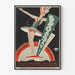 Vintage-Poster Broadway Tänzerin Art déco