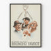 Vintage-Poster Broncho Favrot Wanddekoration Gesundheit und Atmung