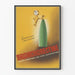 Vintage-Poster Bronchorectine Medizinische Wanddekoration