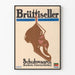 Vintage-Poster Brüttiseller Schuhe Schweiz