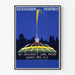 Vintage-Poster der Buckingham Fountain in Chicago