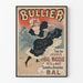 Vintage-Poster Bullier Maskenball und Nachtfest