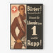 Schweizer Vintage-Wahlkampfposter der liberalen Kampagne
