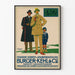 Vintage-Poster Burger-Kehl & Co – Moderne Mode für Männer und Jungen