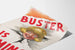 Vintage-Poster Buster Is Coming - Retro-Wanddekoration