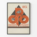 Vintage-Poster Cachets Byla zur Wanddekoration
