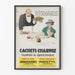 Vintage-Poster Cachets Charvoz – Retro-Wanddekoration für Verdauungsgesundheit