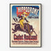Vintage-Poster Hippodrom Cadet Roussel Wanddekoration