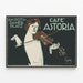 Dekoratives Poster Café Astoria am Potsdamer Platz — gerahmtes Bild an der Wand