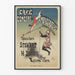 Vintage-Poster des Café Concerts der Ambassadeurs mit Akrobaten Stewart & H. Dare