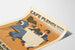 Vintage-Café-Poster Plendl München – Retro-Wanddekoration