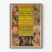 Vintage-Poster Cagliostro Bellachini Zaubertheater - Wanddekoration für Zaubertheater