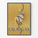 Vintage-Werbeplakat Cal-Mag-Na Verdauungsdekoration