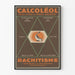 Vintage-Poster CALCOLÉOL – Verfestigtes Lebertran-Öl