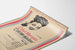 Vintage-Poster "Call Me Madam" mit stilisiertem Porträt von Ethel Merman
