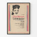 Vintage-Poster "Call Me Madam" mit stilisiertem Porträt von Ethel Merman