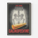 Vintage-Poster Calmopelvine – Retro-Medizinische Wanddekoration