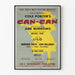 Vintage-Poster Can-Can von Cole Porter - Wanddekoration für das Theater