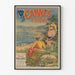 Vintage-Poster Cannes im Winter - PLM-Eisenbahn Paris-Cannes