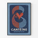 Vintage-Poster Cantéïne Flasche von Francis Prompt