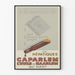 Vintage-Werbeplakat Haarlem-Öl Caparlem