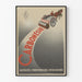 Vintage-Poster Karbonsie für Vintage-Wanddekoration