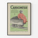 Vintage-Poster Carbonésie – Werbung für Darmgesundheit