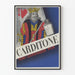 Vintage-Poster CARDITONE Toni-Cardiaque Wanddekoration