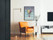 Wanddekoration Poster bunter Herzballon Carena Aerosol