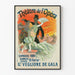 Vintage-Poster Karneval 1896 Opernhaus - Retro-Wanddekoration