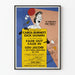 Vintage-Poster für das Musical-Theater Fade Out Fade In
