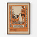 Vintage-Poster Bal des 4 Z'Arts 1912 - Einladung Wanddekoration