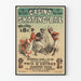 Vintage-Poster Casino Skating-Bal Rue Cadet 1876