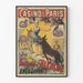 Poster vom Casino de Paris Émilienne d'Alençon und ihre klugen Esel