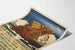 Vintage-Poster der Cassa Navale e d'Assicurazioni Segelschiff