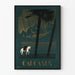 Vintage-Poster Kaukasus - Natürliche Wanddekoration und Reise