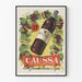 Vintage-Poster Caussa ein weicher und feiner Wein