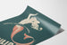 Vintage-Poster Cellulibat für retro Wanddekoration