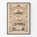 Wandposter Centennial Jubilee 1876 – Historische und patriotische Wanddekoration