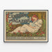 Vintage-Poster des Century Magazine – Midsummer Holiday Nummer — gerahmtes Bild an der Wand