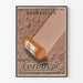 Vintage-Poster Gouttes de Cethocal für Dermatosen
