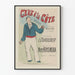 Vintage-Poster Chanson Ceux d’la Côte von Marie Krysinska
