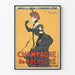Vintage-Poster Champagner de Rochegré - Elegante Wanddekoration