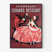 Vintage-Poster Champagner Édouard Besserat – Elegante Wanddekoration