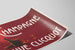 Vintage-Poster Champagner Veuve Clicquot — Ansicht des Kunstwerks